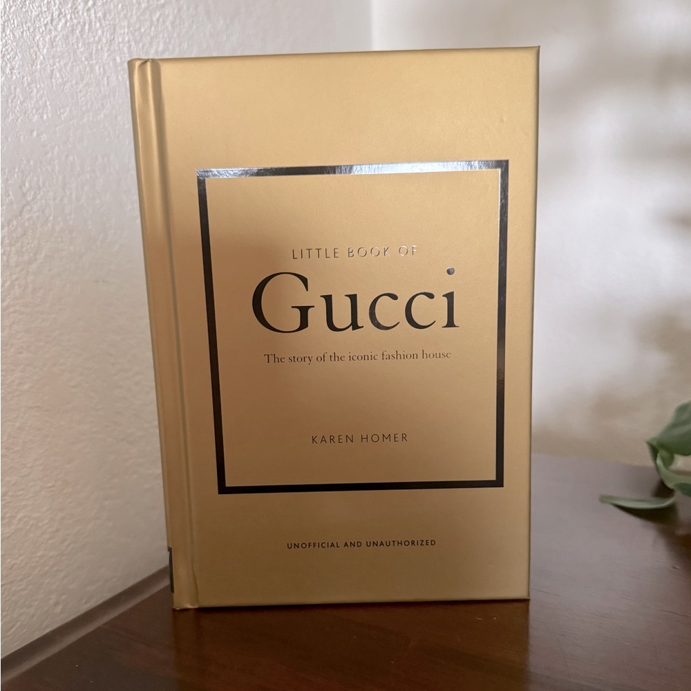 Gucci Hardcover Book By Karen Homer